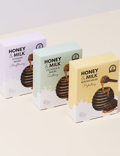 Biom Honey & Milk Vitamin Mask - Whitening 10 sheets 1